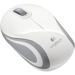 Logitech M187 bežični miš, bijeli/crni/crveni