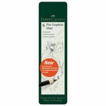 OLOVKA GRAFITNA PK6 U METALNOJ KUTIJI PITT GRAPHITE MATT FABER CASTELL