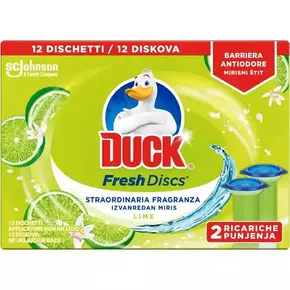 Duck Fresh Discs gel za čišćenje i osvježavanje WC školjke