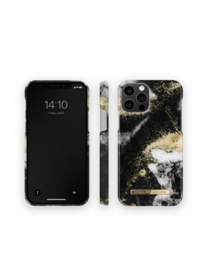 IDeal of Sweden Maskica - iPhone 12 / 12 Pro - Black Galaxy Marble