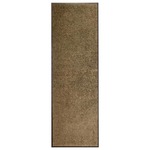 vidaXL Otirač perivi smeđi 60 x 180 cm