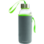 Boca za vodu staklena Wave 600 ml zelena