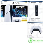 PlayStation 5 Slim D Chassis + Fortnite Cobalt Star Bundle + dodatni kontroler + punjač controllera Sony