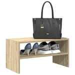 vidaXL Stalak za cipele složiv sonoma hrast 60x30x30,5 cm