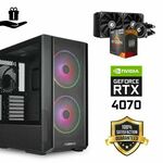 FuturaIT Elite GamerPC (AMD Ryzen 7 5700X3D, 32GB RAM, SSD 2TB, RTX 4070, 650W, Midi ATX) Poklon elitepc-4