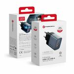 Forcell USB A+USBTypeC45W crni