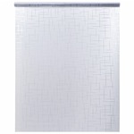 vidaXL Prozorska folija matirana s uzorkom zvijezda 90 x 500 cm PVC