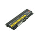 Baterija za 2 napajanja za IBM/LENOVO ThinkPad L430/L530/T430/T530/W530 serije, Li-ion (9 ćelija), 10,8 V, 7800 mAh
