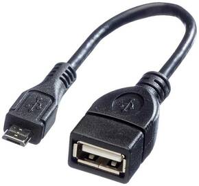 Value USB kabel USB 2.0 USB-Micro-B utikač