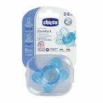 CHICCO duda varalica Physio Comfort silikon 0-6m dječak - medo 1 kom