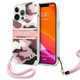 Guess GUHCP13LKCABPI Apple iPhone 13 Pro pink hardcase Camo Strap Collection