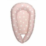 LORELLI NEST 3u1 Gnijezdo za bebu ili Jastuk za dojenje Blush (0+)