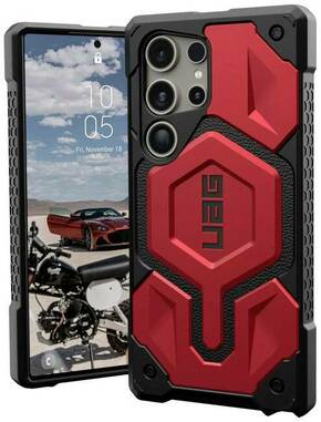 Urban Armor Gear Monarch stražnji poklopac za mobilni telefon Samsung Galaxy S24 Ultra grimizna