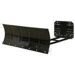 vidaXL Ralica za snijeg za ATV 115 x 38 cm crna