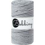 Bobbiny 3PLY Macrame Rope 3 mm 100 m Silver Konac
