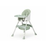 Visoka stolica 2 u 1 s pojasom u 5 točaka ECOTOYS azurno plava