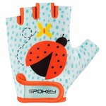 Spokey PLAY LADYBUG Dětské cyklistické rukavice XS