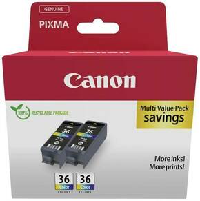 Canon tinta CLI-36 Color Twin Pack original 2-dijelno pakiranje crn