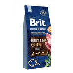 Brit Premium by Nature Light suha hrana za pse, 15 kg