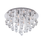 Eglo 97699 - LED Kristalna kopalniška svetilka ALMONTE 8xG9/3W/230V IP44