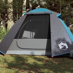 vidaXL Šator za kampiranje za 2 osobe plavi 224x248x118 cm taft 185T