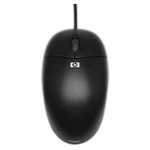 HP QY777AA žičani miš, crni