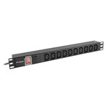 Lanberg PDU Stalak Za Napajanje (1U, 10A, 7x IEC C13,2M)