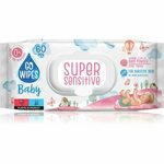 GoWipes Super Sensitive vlažne maramice za djecu za osjetljivu kožu 0+ 60 kom
