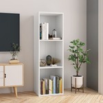 vidaXL Ormarić za knjige/TV bijeli 36 x 30 x 114 cm od iverice