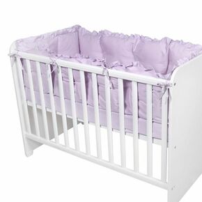LORELLI ROUND UNI Ogradica za Krevetić za Bebu Violet za krevetić dim. 120 x 60 cm (Sastoji se od 4 dijela 60/35 x 2