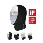 PODKAPA T-ONE PRO-MASK CRNO-SIVA