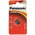 PANASONIC baterije CR-1632EL/1B, Lithium Coin, Baterija u pakiranju 1, 140mAh, 3V
