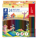 Boje drvene 24boje Noris colour Staedtler 185 C24P blister