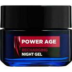 L'Oréal Paris Men Expert Power Age Recharging Night Gel gel za pomlađivanje kože 50 ml za muškarce