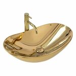 Nadgradni umivaonik Rea Royal Gold