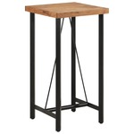 vidaXL Barski stol 55 x 55 x 107 cm od masivnog drva bagrema i željeza