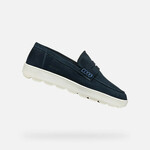 Dark blue men's moccasins Geox Spherica ECUB-1 - Men plava