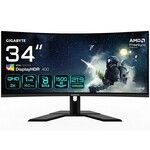 Gigabyte G34WQCP monitor, VA, 34", 21:9, 3440x1440, HDMI, Display port