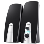 Trust Basic 2.0 zvučnici, 2.0, 10W, crni USB
