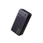 C-TECH Powerbank 30000mAh, Li-Pol, 20W, USB-C/USB-A/micro USB/PD/Brzo punjenje
