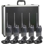 Alinco Team-Set DJ-PAX-4 + KEP-360-K 150098 PMR ručna radio stanica 5-dijelni komplet