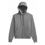Muška sportski pulover Wilson Unisex Team Zip Hoodie - medium gray heather