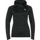 Odlo Women's Run Easy Mid Layer Hoody Black Melange XS Majica za trčanje
