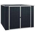 vidaXL Vrtno spremište antracit 195 x 198 x 159 cm pocinčani čelik