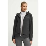 adidas Softshell jakna Terrex Multi IX1487 Crna Regular Fit
