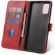 Onasi Wallet maskica za Galaxy A13 LTE A135, preklopna, kožna, crvena