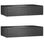 vidaXL Navlake za vrtni namještaj 2 kom 315 x 180 x 75 cm pravokutne