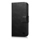 iCarer Oil Wax Wallet Anti-RFID 2in1 Apple iPhone 14 Pro black