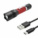 RUČNA LED LAMPA PUNJIVA TIP C USB 520-2 13.5 cm