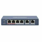 Hikvision DS-3E0106HP-E, switch, 2x/6x
